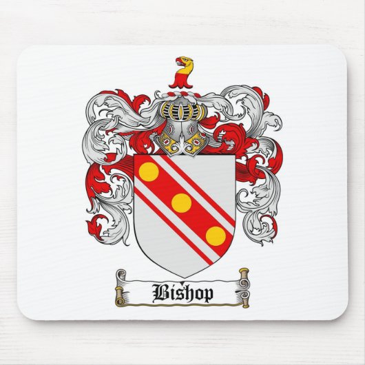 BISHOP FAMILIE CREST - BISHOP COAT WAPENS MUISMAT (Voorkant)