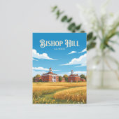 Bishop Hill (Illinois) Briefkaart (Staand voorkant)