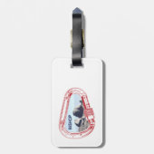 Bishop Klim Carabiner Bagagelabel (Achterkant verticaal)