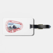 Bishop Klim Carabiner Bagagelabel (Achterkant horizontaal)