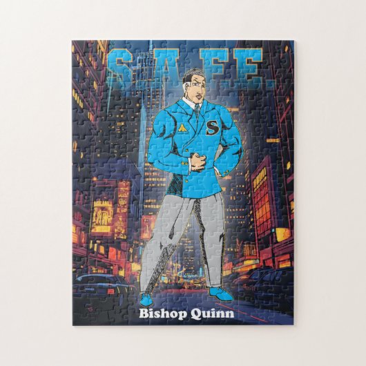 Bishop Quinn Legpuzzel (Verticaal)