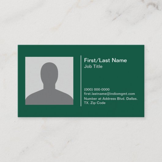 Bishop Ridge Kaarten Visitekaartje (Voorkant)