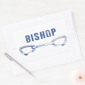 Bishop Rock climax Quickdraw Rechthoekige Sticker (Envelop)