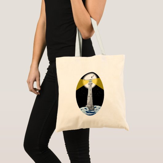 Bishop Rock Lighthouse Tote Bag (Voorkant (product))