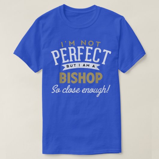 BishopBishop Name T-shirt (Design voorkant)
