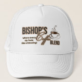 Bishops Coffee Blend Trucker Pet (Voorkant)