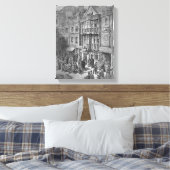 Bishopsgate Canvas Afdruk (Insitu (Slaapkamer))