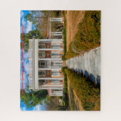 Bishopville South Carolina. Kerstgroeten Legpuzzel (Verticaal)