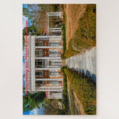Bishopville South Carolina. Kerstgroeten Legpuzzel (Verticaal)