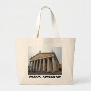 Bisjkek Frunze Kirgizië Opera Theater Grote Tote Bag