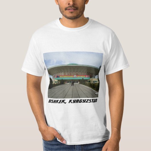 Bisjkek, Kirgizië Circus T-shirt (Voorkant)