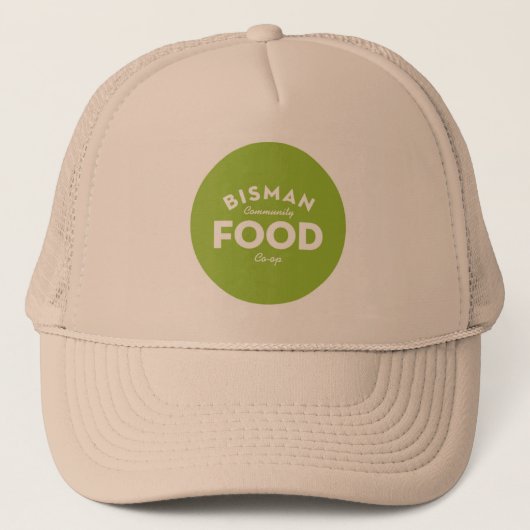 BisMan Food Co-op trucker hat Pet (Voorkant)