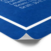 Bismarck - Battleship Blueprint Plannen ABD Poster (Hoek)