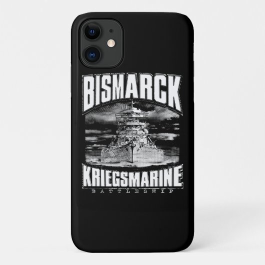 Bismarck Case-Mate iPhone Case (Achterkant)