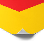 Bismarck City vlag Poster (Hoek)