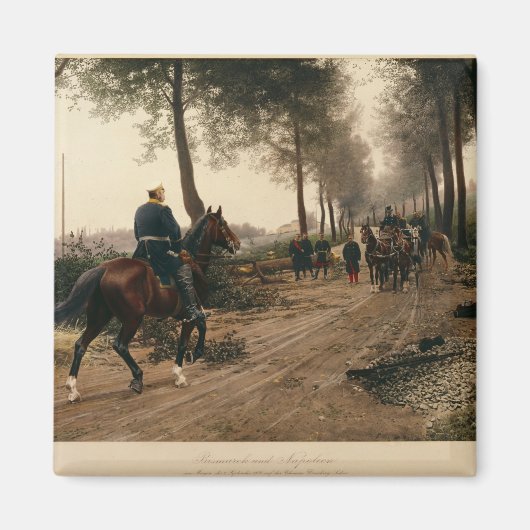 Bismarck en Napoleon Magneet (Voorkant)