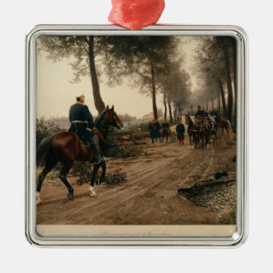 Bismarck en Napoleon Metalen Ornament