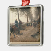 Bismarck en Napoleon Metalen Ornament (Links)