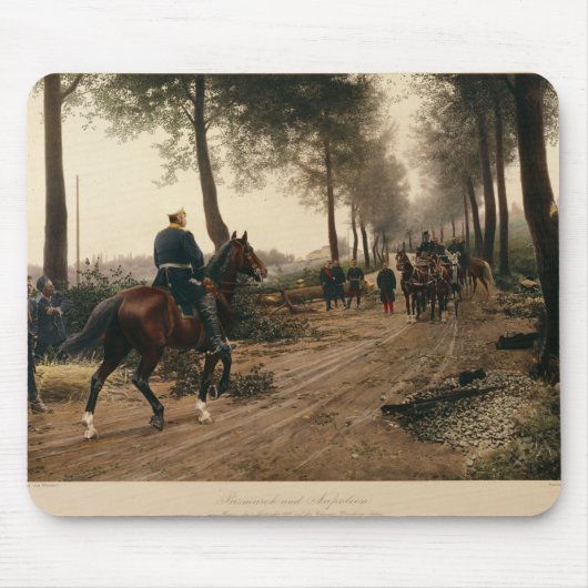 Bismarck en Napoleon Muismat (Voorkant)