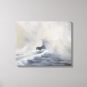 Bismarck heeft haar overtuigingen op 25 mei 1941 v canvas afdruk