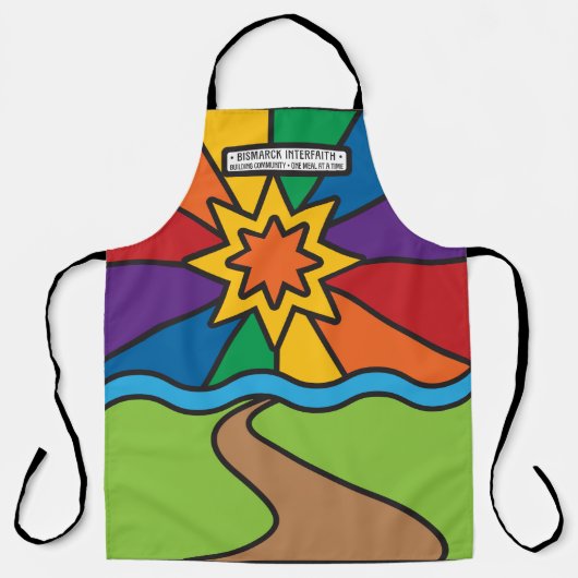 Bismarck interreligieus schort (Voorkant)
