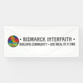 Bismarck interreligieus spandoek (Horizontaal)