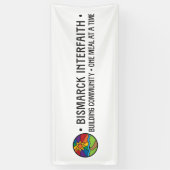 Bismarck interreligieus spandoek (Verticaal)