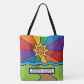 Bismarck interreligieus tote bag (Achterkant)