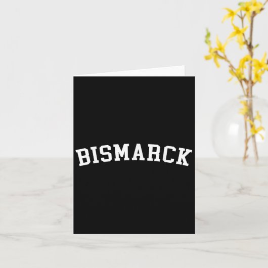 Bismarck Kaart (Gele Bloem)