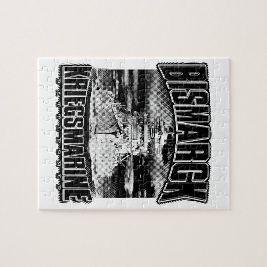 Bismarck Legpuzzel (Horizontaal)