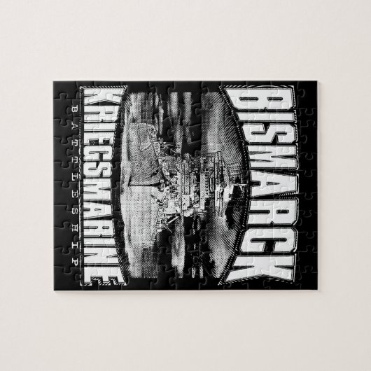 Bismarck Legpuzzel (Horizontaal)