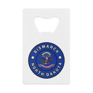 Bismarck North Dakota Creditkaart Flessenopener