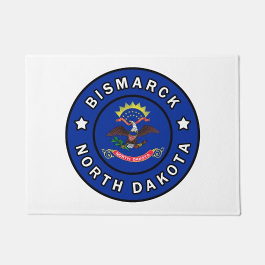 Bismarck North Dakota Deurmat (Voorkant)