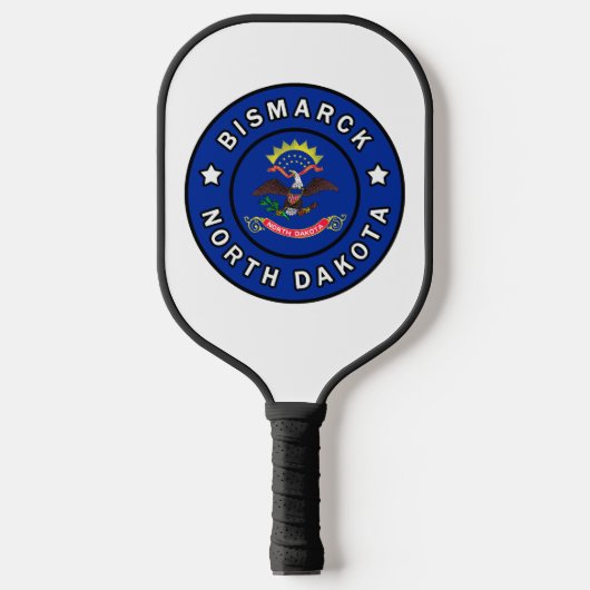 Bismarck North Dakota Pickleball Paddle (Voorkant)