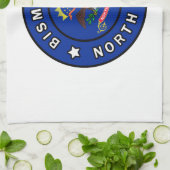 Bismarck North Dakota Theedoek (Gevouwen)