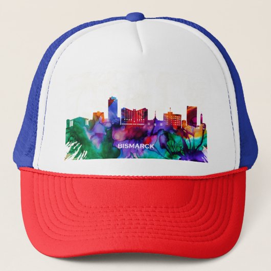 Bismarck Skyline Trucker Pet (Voorkant)