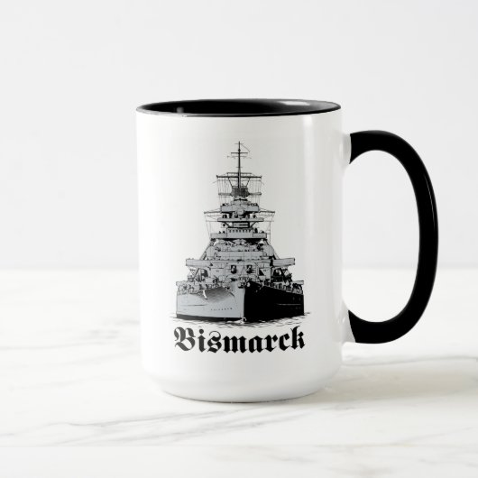 Bismarck Slagschip Mok (Rechts)