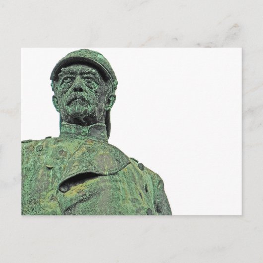 Bismarck Standbeeld, Berlijn, Hoofd, Witte Rug(bs2 Briefkaart (Voorkant)