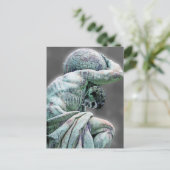 Bismarck Statue, Berlijn, Griekse God Atlas, Gray Briefkaart (Staand voorkant)
