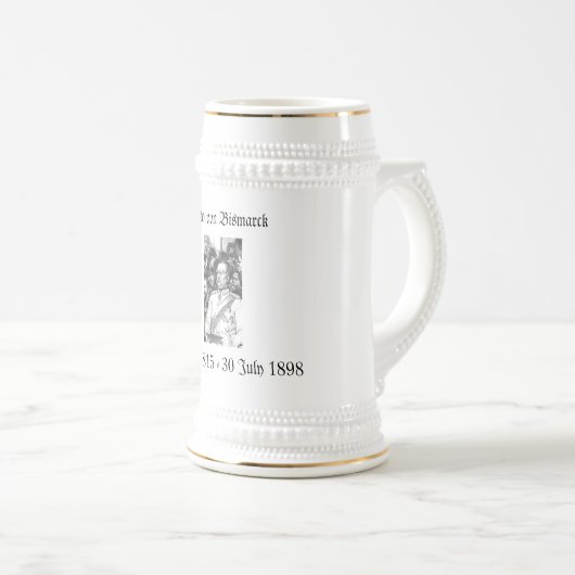 Bismarck Stein Bierpul (Voorkant rechts)
