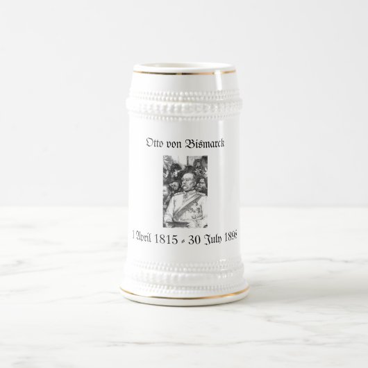 Bismarck Stein Bierpul (Center)