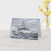 Bismarck van de kust 1900hrs 23rdMay van Groenland Kaart (Gele Bloem)