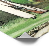 Bismarck van Kay Nielsen Poster (Hoek)