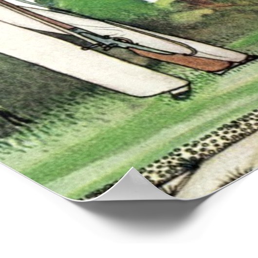 Bismarck van Kay Nielsen Poster (Hoek)