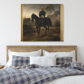 Bismarck voor Parijs, 1873 Canvas Afdruk (Insitu (Slaapkamer))