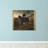 Bismarck voor Parijs, 1873 Canvas Afdruk (Insitu (Houten vloer))