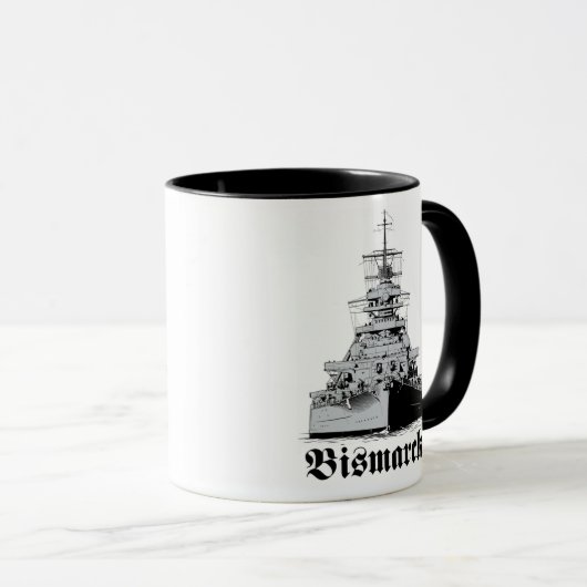 Bismarck Zeilers Mok (Voorkant rechts)
