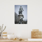 Bismarckmonument in Berlijn Poster (Keuken)