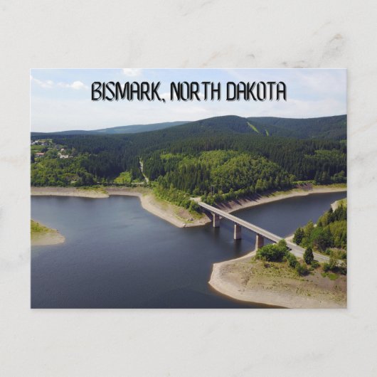 Bismark North Dakota Briefkaart (Voorkant)