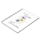Bismillah Alhamdullilah Pastel Color Floral Notitieboek (Linkerzijde)